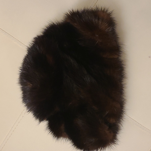 Accessories - Authentic Mink Hat by Amy of NY SIZE SMALL